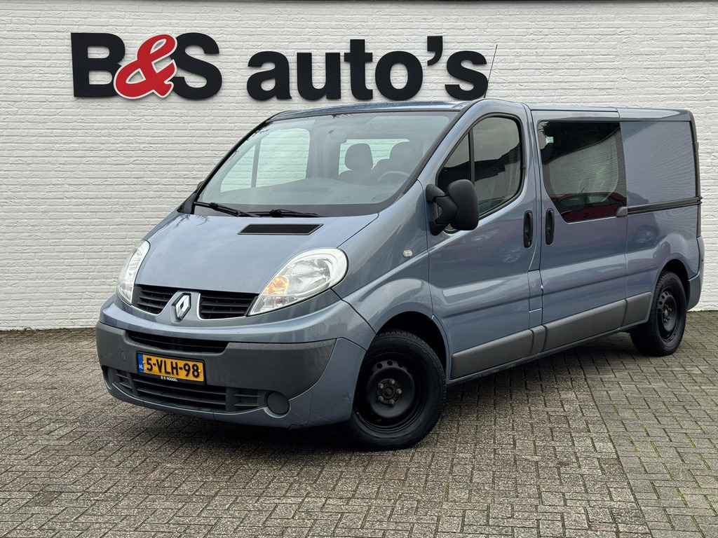 Renault Trafic-2.0 dCi T29 L2H1 dubbele cabine cruise control Airco Bluetooth 2x schuifdeur Laadruimte bekleed Parkeersensoren - Utilitaire double cabine: photos 1 Renault Trafic-2.0 dCi T29 L2H1 dubbele cabine cruise control Airco Bluetooth 2x schuifdeur Laadruimte bekleed Parkeersensoren - Utilitaire double cabine: photos 1