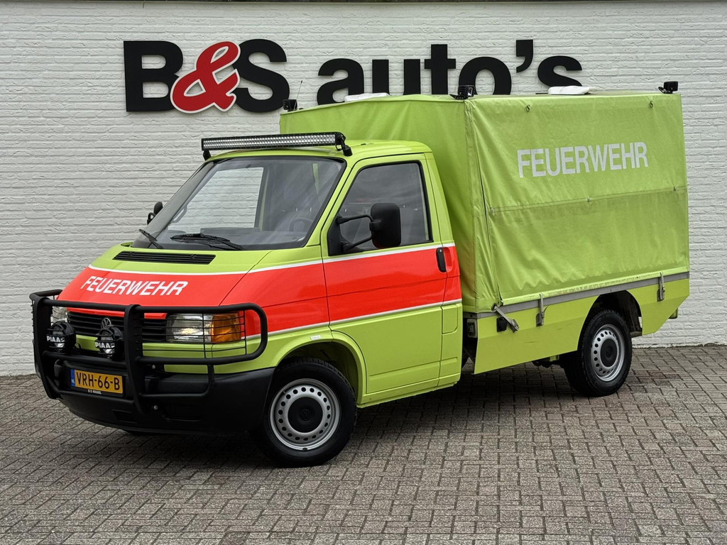 Volkswagen Transporter-2.5 5-cilinder benzine 4x4 syncro ex Zwitserse brandweer Trekhaak Verstralers Laadruimte ventilatie - Utilitaire rideaux coulissants (PLSC): photos 1 Volkswagen Transporter-2.5 5-cilinder benzine 4x4 syncro ex Zwitserse brandweer Trekhaak Verstralers Laadruimte ventilatie - Utilitaire rideaux coulissants (PLSC): photos 1