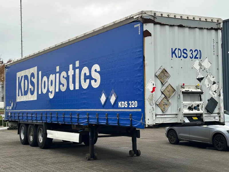 Krone Schuifzeil -Dak Met Borden / BPW-Assen / Apk 07-2026! - Semi-remorque rideaux coulissants: photos 4 Krone Schuifzeil -Dak Met Borden / BPW-Assen / Apk 07-2026! - Semi-remorque rideaux coulissants: photos 4