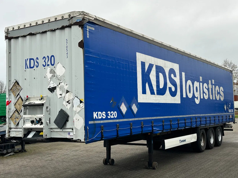 Krone Schuifzeil -Dak Met Borden / BPW-Assen / Apk 07-2026! - Semi-remorque rideaux coulissants: photos 3 Krone Schuifzeil -Dak Met Borden / BPW-Assen / Apk 07-2026! - Semi-remorque rideaux coulissants: photos 3