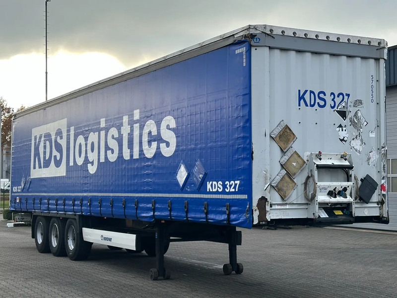 Krone Schuifzeil -Dak Met Borden / BPW-Assen / Apk 09-2026! - Semi-remorque rideaux coulissants: photos 4 Krone Schuifzeil -Dak Met Borden / BPW-Assen / Apk 09-2026! - Semi-remorque rideaux coulissants: photos 4