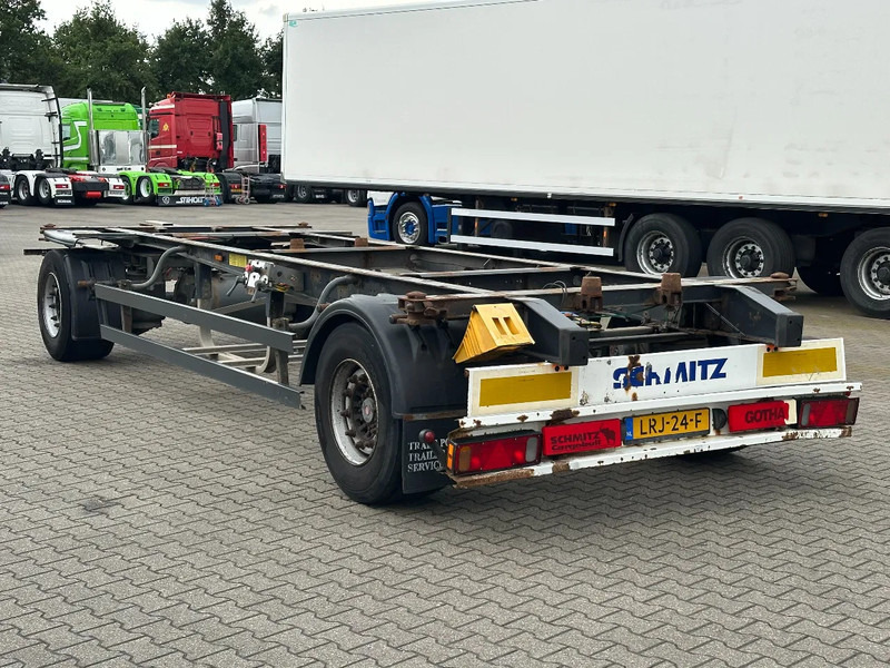 Schmitz Cargobull GOTHA Landbouw! Schamel AHW BDF SAF-Disc - Remorque porte-conteneur/ Caisse mobile: photos 4 Schmitz Cargobull GOTHA Landbouw! Schamel AHW BDF SAF-Disc - Remorque porte-conteneur/ Caisse mobile: photos 4