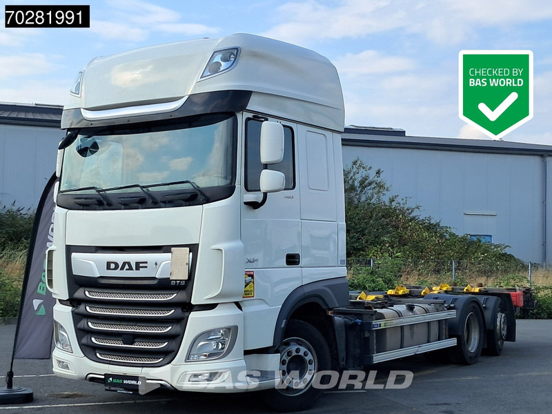 DAF XF 480 6X2 BDF 2xTanks Lift+lenkasche Automatic Retarder ACC Euro 6 - Camion porte-conteneur/ Caisse mobile: photos 1 DAF XF 480 6X2 BDF 2xTanks Lift+lenkasche Automatic Retarder ACC Euro 6 - Camion porte-conteneur/ Caisse mobile: photos 1