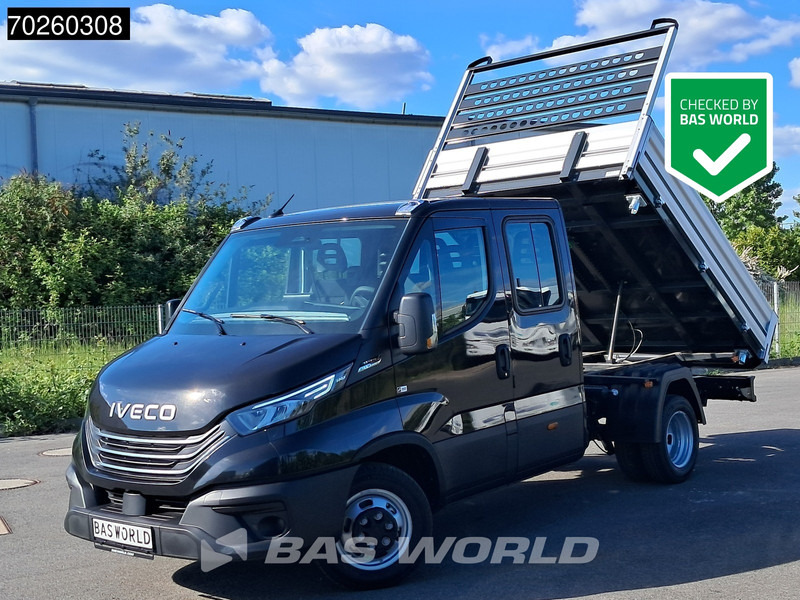 Utilitaire benne neuf Iveco Daily 35C21 Neu! 3.0L Dreiseitenkipper 210PS Doppel Kabine Doppelbereifung Klima Tempomat LED Kamera Kipper 2m3 A/C: photos 1