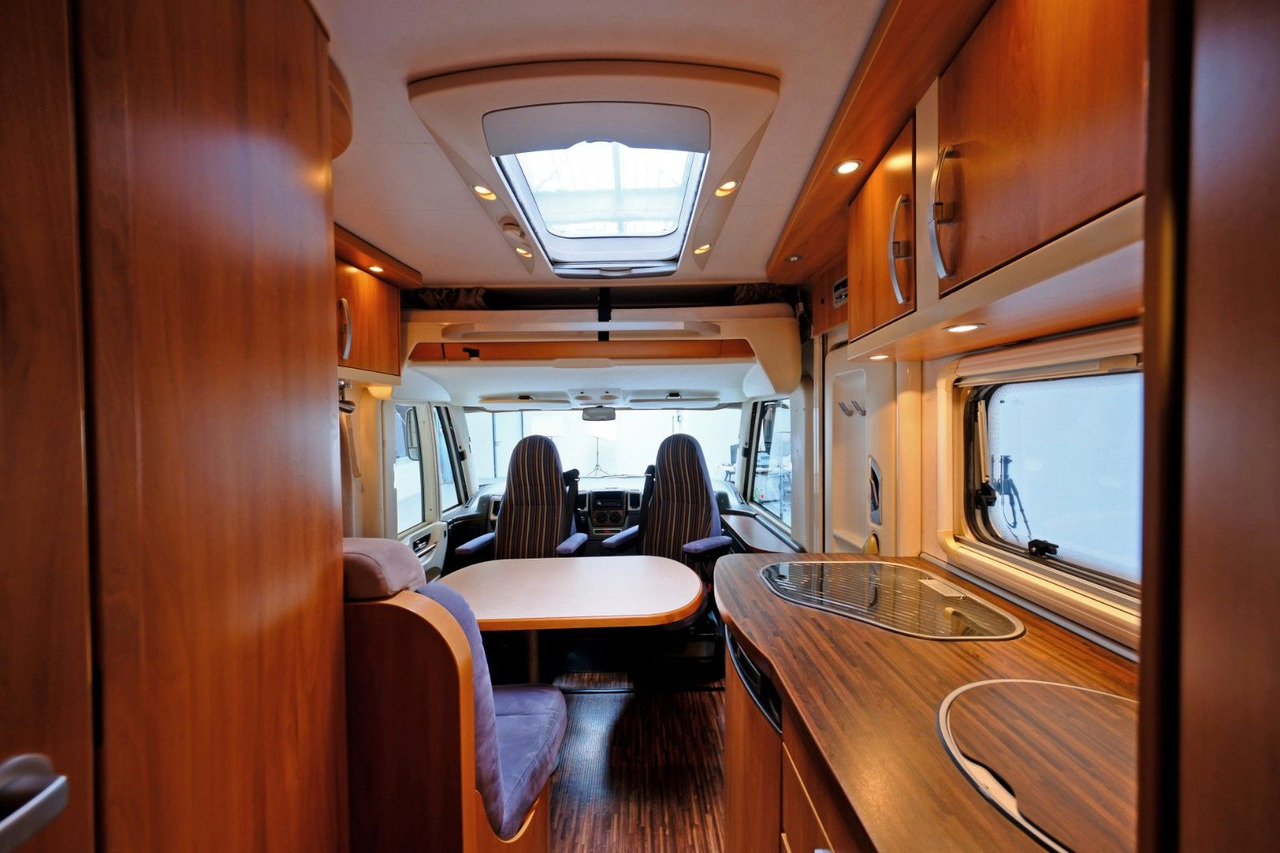 Camping-car intégral HYMER / ERIBA / HYMERCAR B 514 CL/Festbett+Hubbett/Garage/Klima/Markise: photos 9