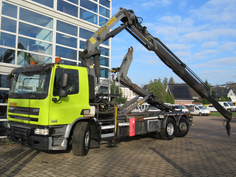 DAF FAN CF75 310 Palfinger PK23002 + Palift T20A - Camion ampliroll, Camion grue: photos 4 DAF FAN CF75 310 Palfinger PK23002 + Palift T20A - Camion ampliroll, Camion grue: photos 4