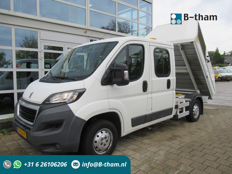 Peugeot Boxer 335 2.0 HDI 96KW L2 DOKA Dubbelcabine Kipper Veegvuil Tipper - Utilitaire benne, Utilitaire double cabine: photos 1 Peugeot Boxer 335 2.0 HDI 96KW L2 DOKA Dubbelcabine Kipper Veegvuil Tipper - Utilitaire benne, Utilitaire double cabine: photos 1