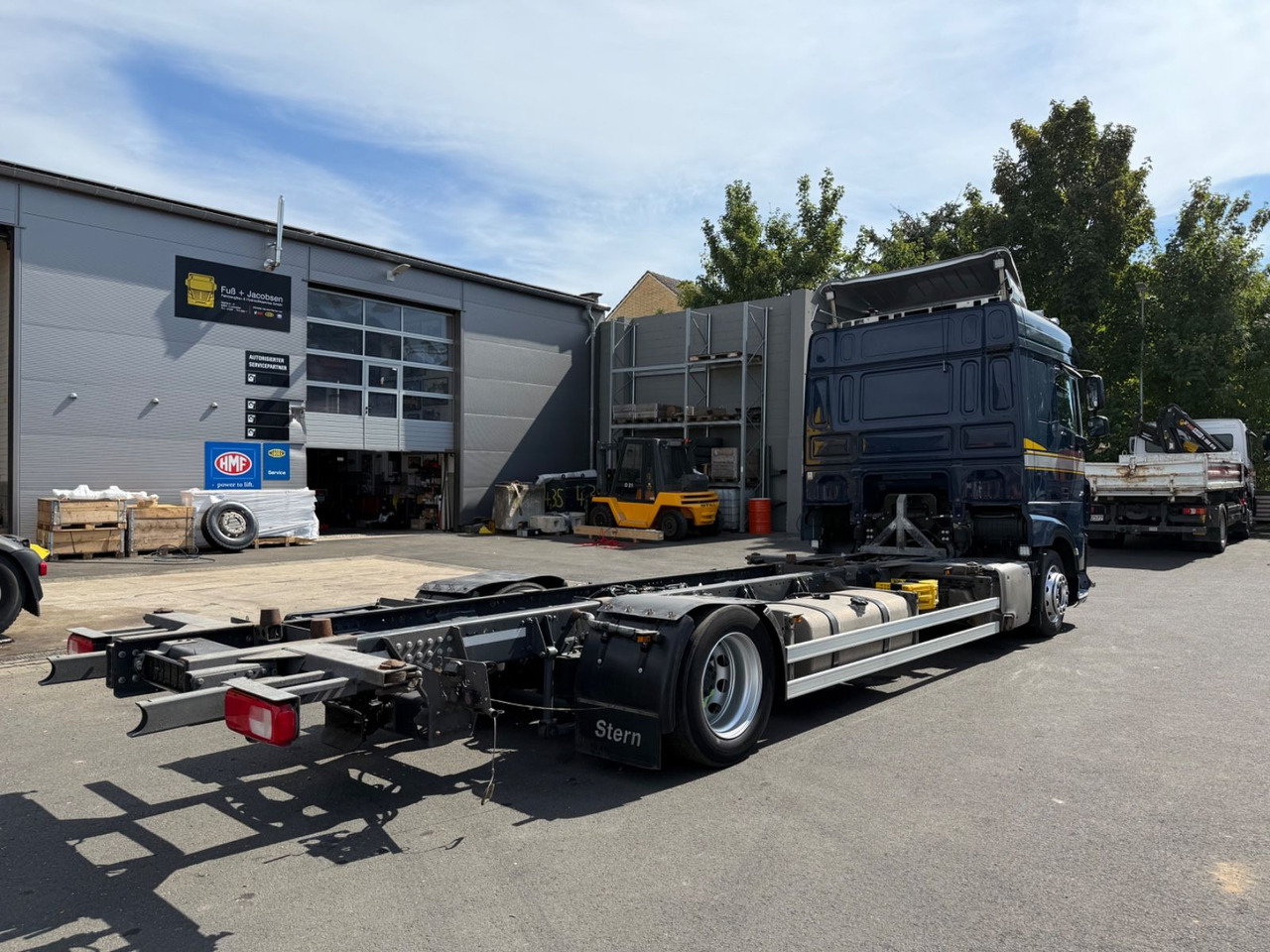 DAF XF430/Jumbo;Mega/Intarder/Standklima-Heizung/BDF - Camion porte-conteneur/ Caisse mobile: photos 5 DAF XF430/Jumbo;Mega/Intarder/Standklima-Heizung/BDF - Camion porte-conteneur/ Caisse mobile: photos 5