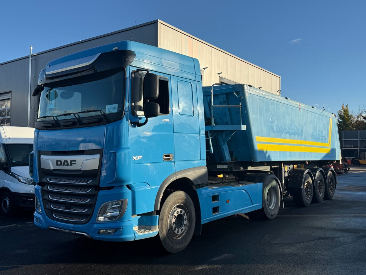 DAF XF 480 Retarder / Kippphydraulik + Stas Kipper - Tracteur routier: photos 1 DAF XF 480 Retarder / Kippphydraulik + Stas Kipper - Tracteur routier: photos 1
