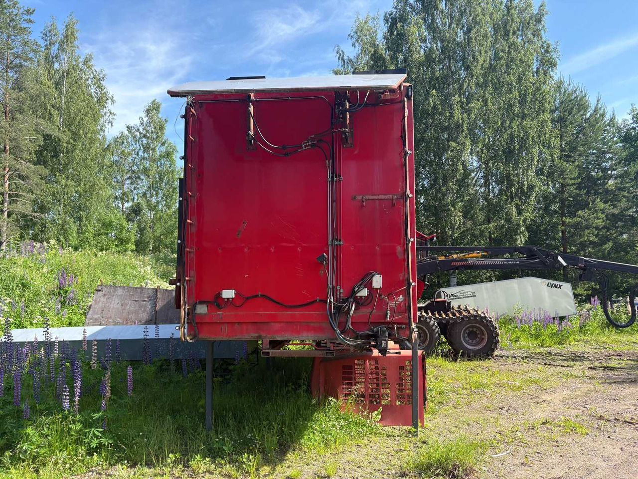 Wood chip container 46m³ - Carrosserie bâchee: photos 2 Wood chip container 46m³ - Carrosserie bâchee: photos 2