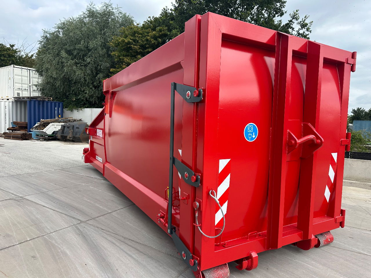 Werner & Weber MPC 20 m3 grotte invul opening - Carrosserie interchangeable/ Conteneur: photos 3 Werner & Weber MPC 20 m3 grotte invul opening - Carrosserie interchangeable/ Conteneur: photos 3