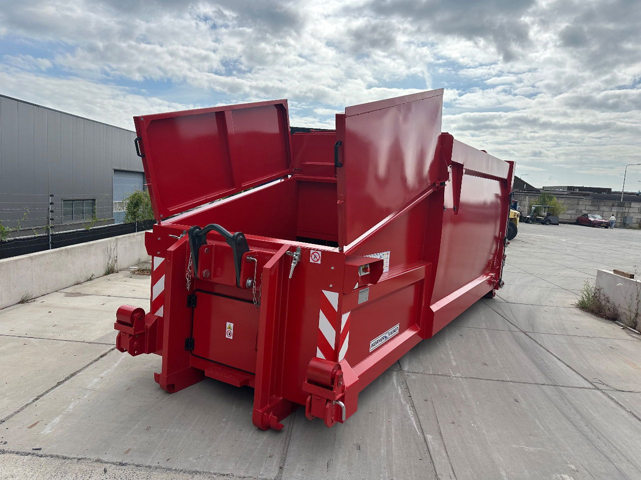 Werner & Weber MPC 20 m3 grotte invul opening - Carrosserie interchangeable/ Conteneur: photos 1 Werner & Weber MPC 20 m3 grotte invul opening - Carrosserie interchangeable/ Conteneur: photos 1
