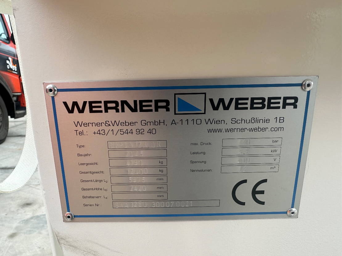 Werner & Weber Natvuil 12 m3 - Carrosserie interchangeable - camion poubelle: photos 5 Werner & Weber Natvuil 12 m3 - Carrosserie interchangeable - camion poubelle: photos 5