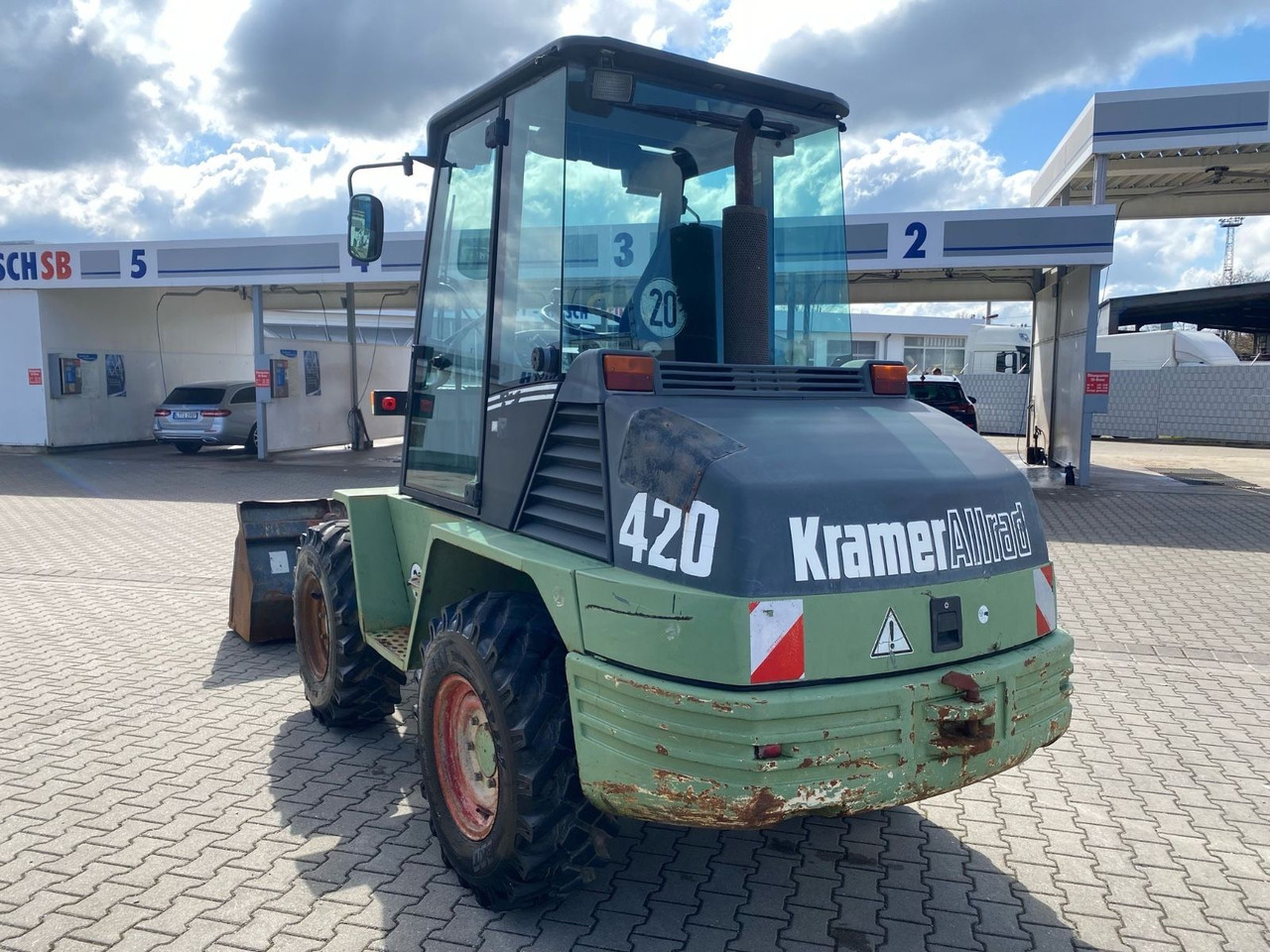 Chargeuse sur pneus Kramer KRAMER Allrad 420 GABEL + SCHAUFEL: photos 6