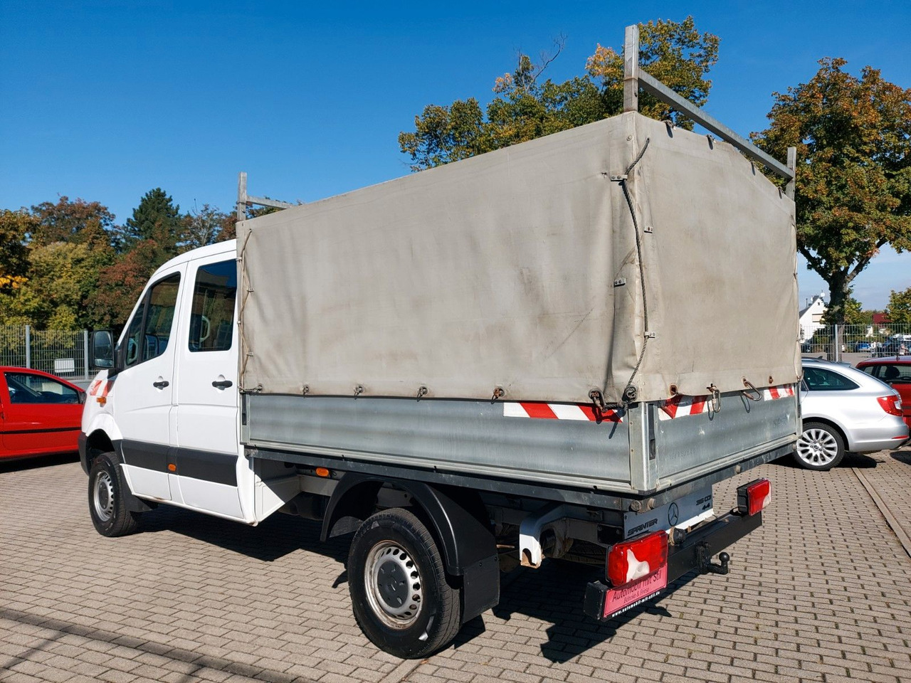 Mercedes-Benz Sprinter II Pritsche DoKa 316 CDI 4X4 Klima - Utilitaire rideaux coulissants (PLSC), Utilitaire double cabine: photos 5 Mercedes-Benz Sprinter II Pritsche DoKa 316 CDI 4X4 Klima - Utilitaire rideaux coulissants (PLSC), Utilitaire double cabine: photos 5