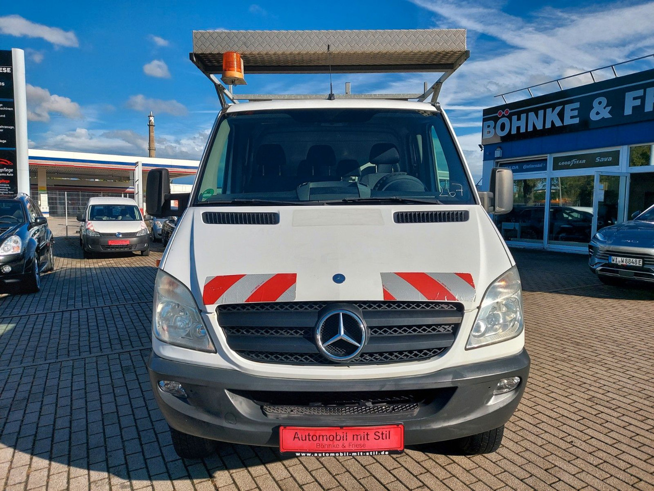 Mercedes-Benz Sprinter II Pritsche DoKa 516 4X4 Plane 6 Sitze - Utilitaire rideaux coulissants (PLSC), Utilitaire double cabine: photos 2 Mercedes-Benz Sprinter II Pritsche DoKa 516 4X4 Plane 6 Sitze - Utilitaire rideaux coulissants (PLSC), Utilitaire double cabine: photos 2