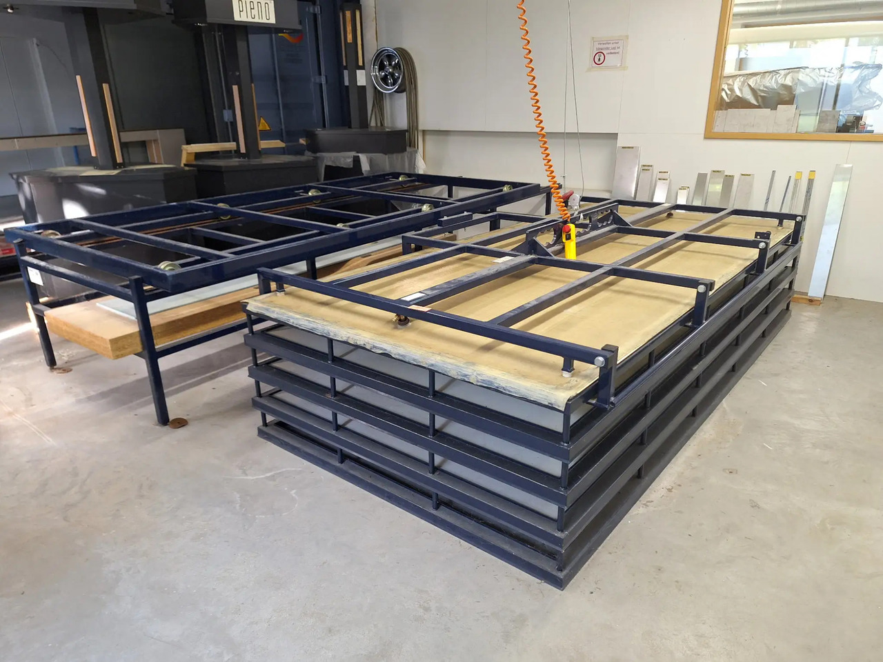 1 Stk. VSG Laminieranlage / Trockenraum (Hoaf) - Machine-outil: photos 2 1 Stk. VSG Laminieranlage / Trockenraum (Hoaf) - Machine-outil: photos 2