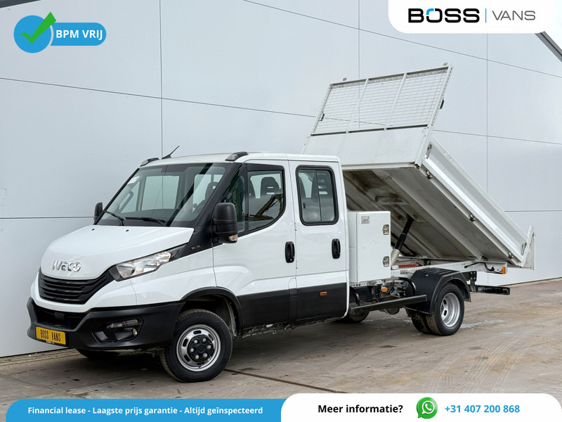 Iveco Daily 35C16 3.0 Dubbele Cabine Kipper Mixto DoKa Dubbellucht Airco Navigatie Camera 3.5t Trekhaak Tipper Benne - Utilitaire benne, Utilitaire double cabine: photos 1 Iveco Daily 35C16 3.0 Dubbele Cabine Kipper Mixto DoKa Dubbellucht Airco Navigatie Camera 3.5t Trekhaak Tipper Benne - Utilitaire benne, Utilitaire double cabine: photos 1