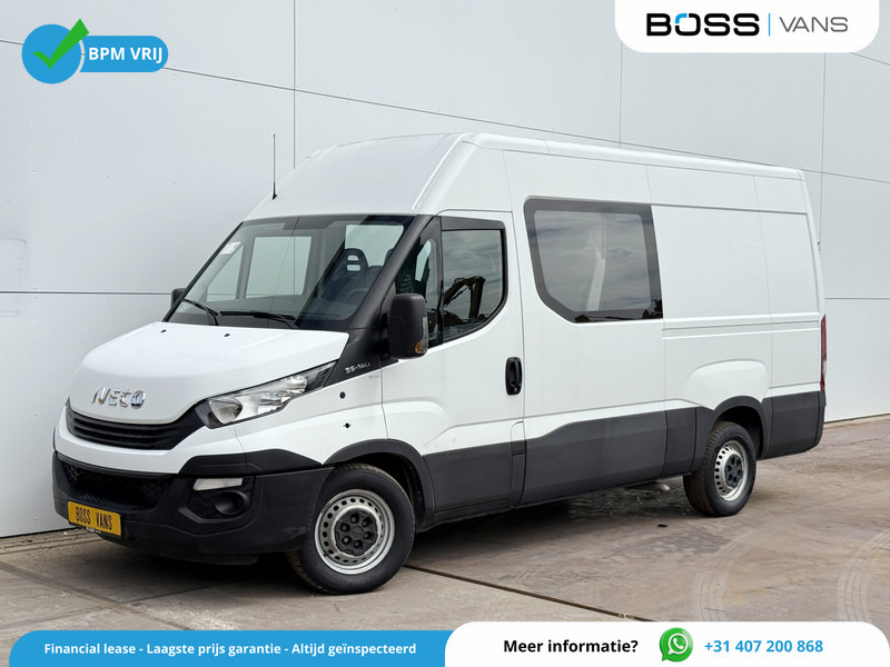 Iveco Daily 35S14 2.3 L2H2 Dubbele Cabine 7 Stoelen Mixto DoKa Airco Cruise Control Trekhaak 3.5t Lucht geveerde stoel - Fourgon utilitaire, Utilitaire double cabine: photos 1 Iveco Daily 35S14 2.3 L2H2 Dubbele Cabine 7 Stoelen Mixto DoKa Airco Cruise Control Trekhaak 3.5t Lucht geveerde stoel - Fourgon utilitaire, Utilitaire double cabine: photos 1