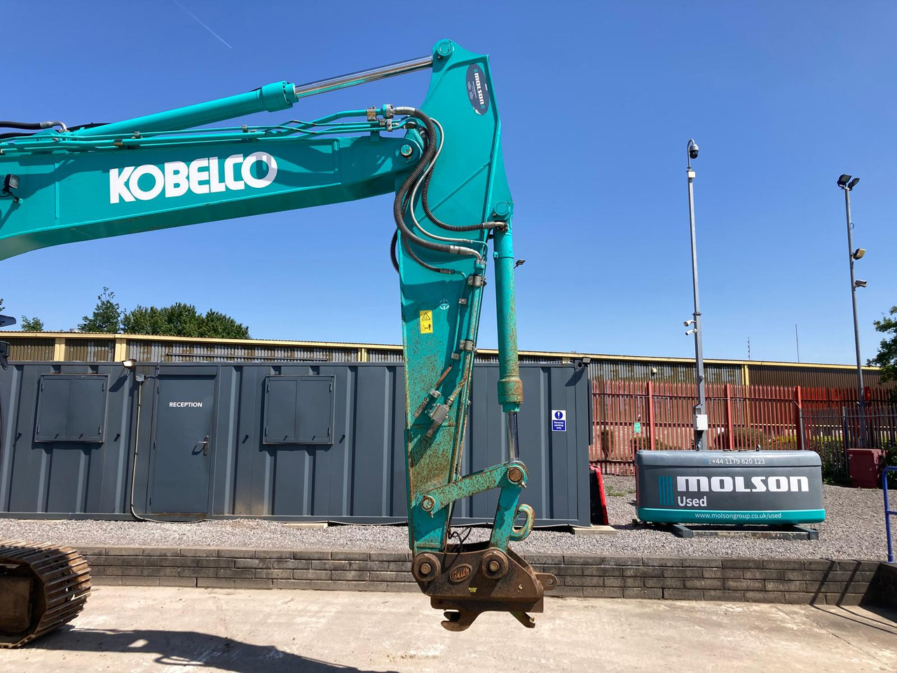 Pelle sur chenille Kobelco SK210LC-11: photos 14