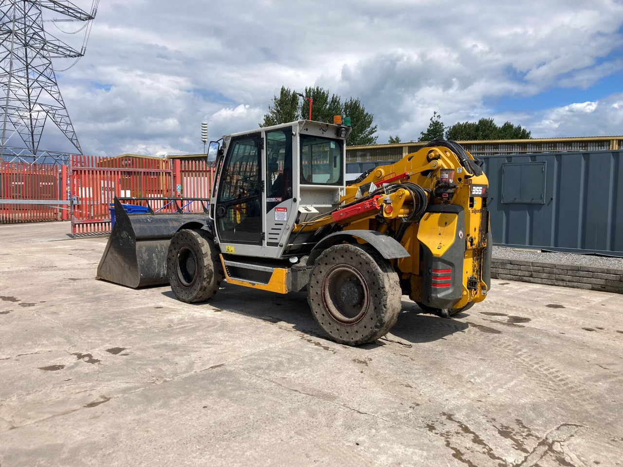 Sennebogen 355E - Chariot télescopique: photos 3 Sennebogen 355E - Chariot télescopique: photos 3