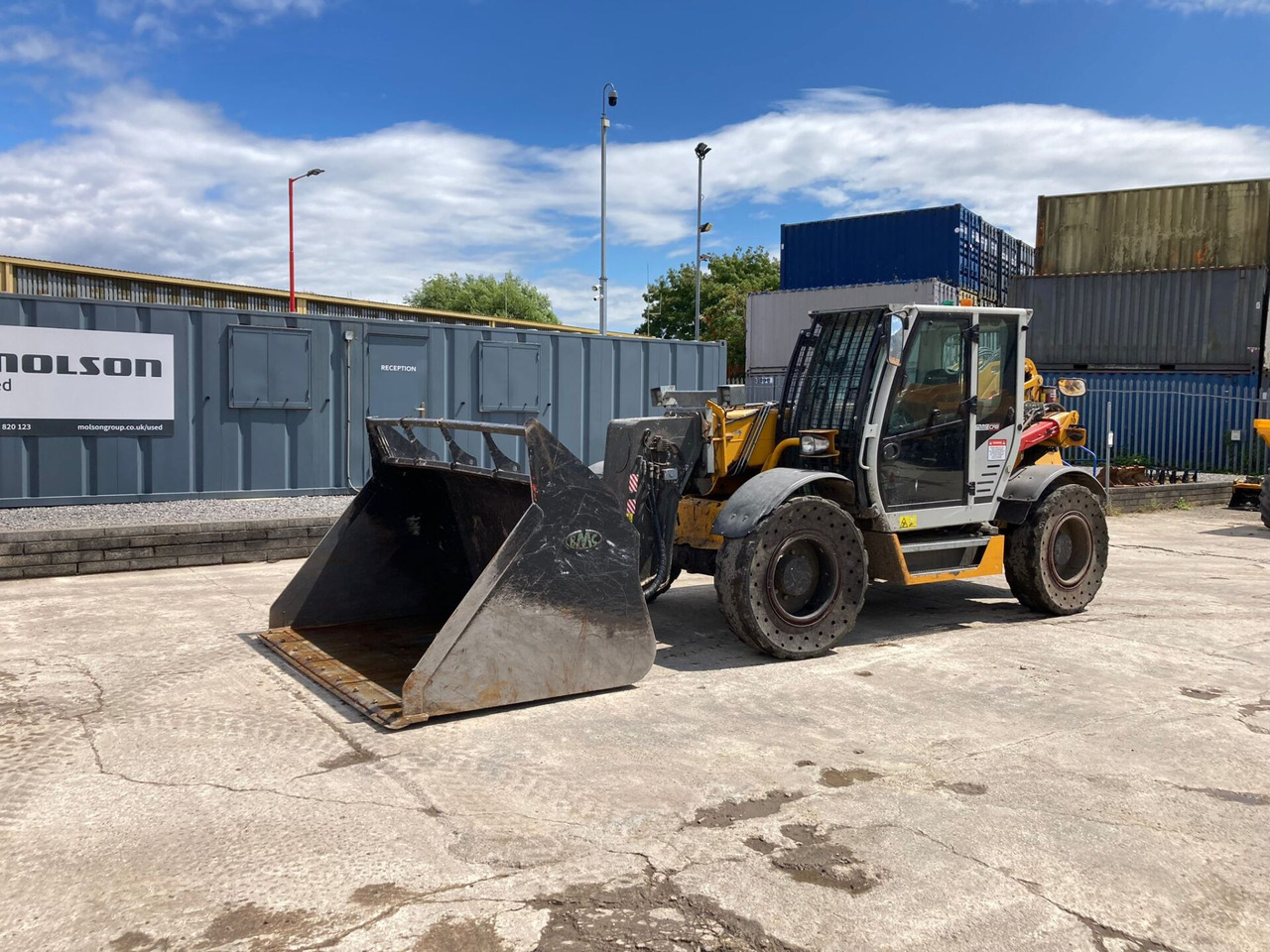 Sennebogen 355E - Chariot télescopique: photos 1 Sennebogen 355E - Chariot télescopique: photos 1