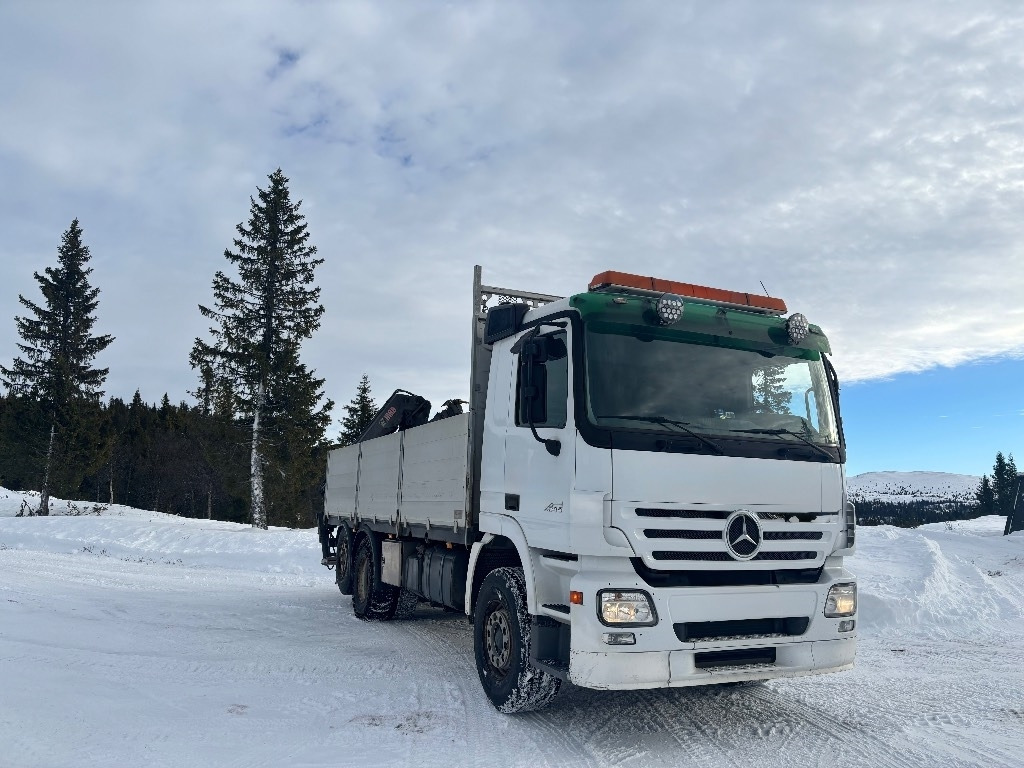 Mercedes-Benz ACTROS 2544 med HIAB 122-E-3 kran 12 tm - Camion grue: photos 5 Mercedes-Benz ACTROS 2544 med HIAB 122-E-3 kran 12 tm - Camion grue: photos 5