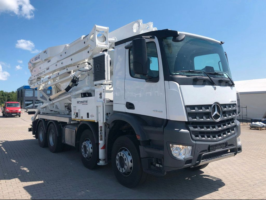 Mercedes-Benz AROCS 4243 ALLSTAR 32.70-4Z - Camion pompe: photos 1 Mercedes-Benz AROCS 4243 ALLSTAR 32.70-4Z - Camion pompe: photos 1