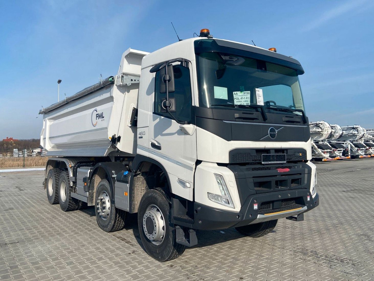 Volvo FMX 460 GSR 8x6 FML KIPPER Volvo FMX 460 GSR 8x6 FML KIPPER - Camion benne: photos 1 Volvo FMX 460 GSR 8x6 FML KIPPER Volvo FMX 460 GSR 8x6 FML KIPPER - Camion benne: photos 1