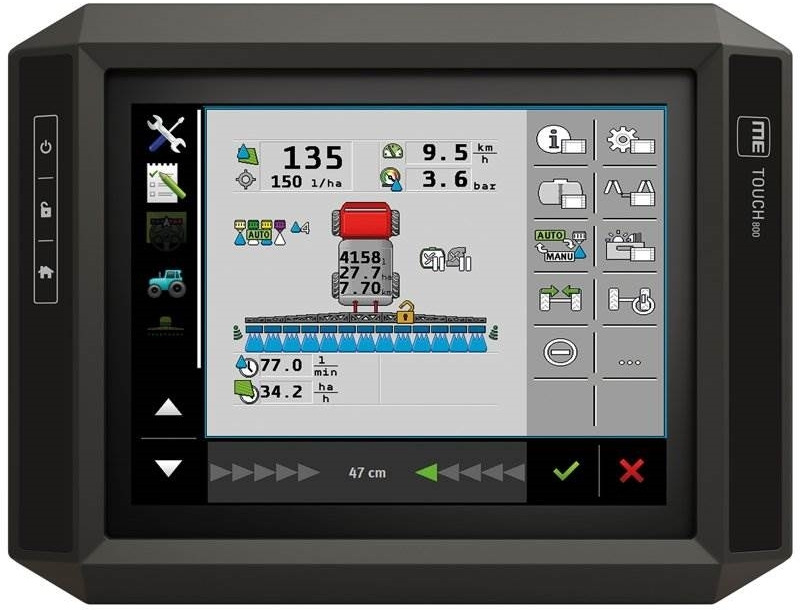 TOUCH800-TERMINAL - Système électrique pour Machine agricole: photos 1 TOUCH800-TERMINAL - Système électrique pour Machine agricole: photos 1