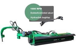 Dk-Tec SLAGLEKLIPPER SVINGBAR 280DH, HYDRAULISK BAGKLAP - Broyeur d'accotement: photos 1 Dk-Tec SLAGLEKLIPPER SVINGBAR 280DH, HYDRAULISK BAGKLAP - Broyeur d'accotement: photos 1