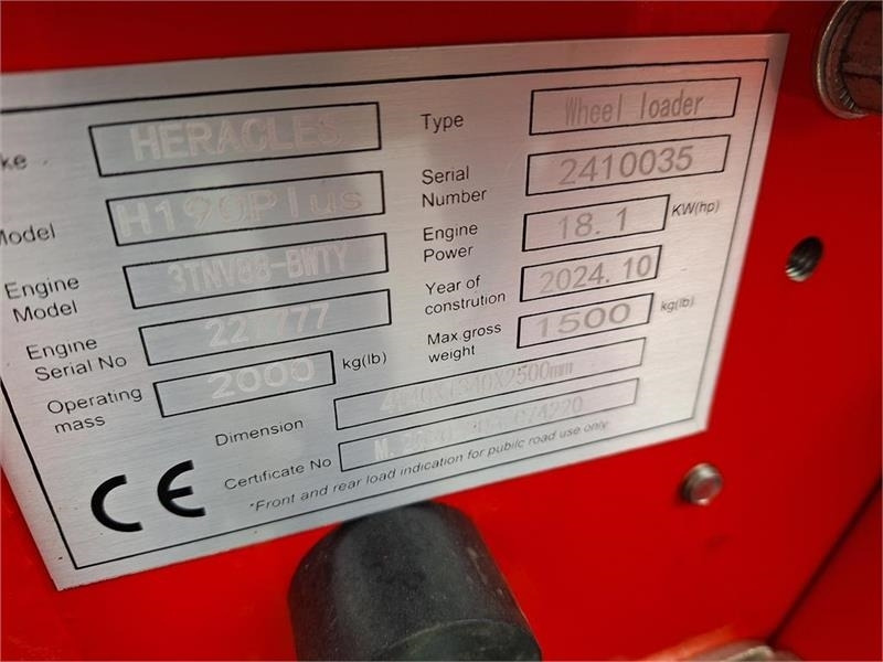Valet de ferme Heracles H190+: photos 11