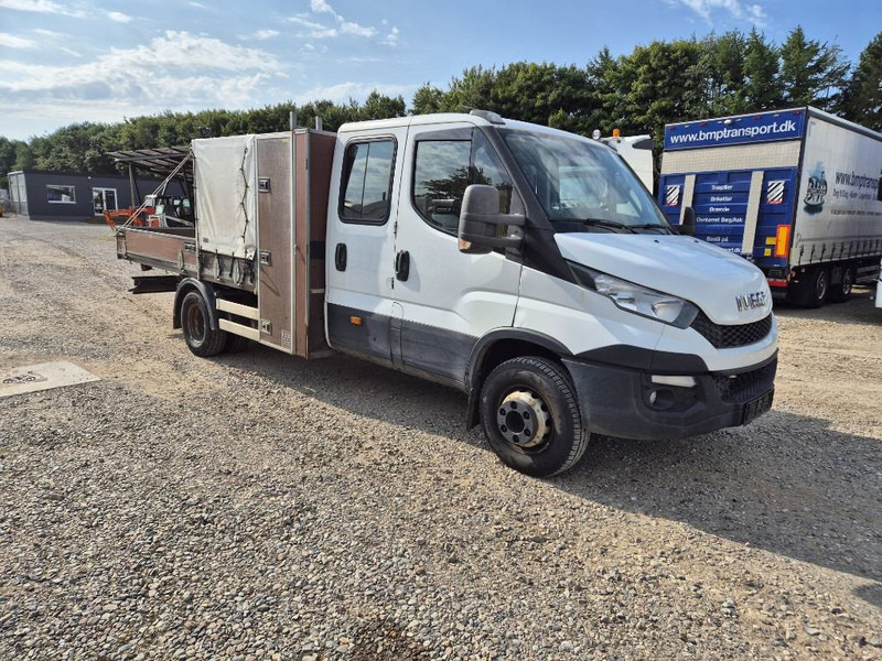 Iveco Daily 70c17 // med lad og presenning - Camion plateau: photos 4 Iveco Daily 70c17 // med lad og presenning - Camion plateau: photos 4