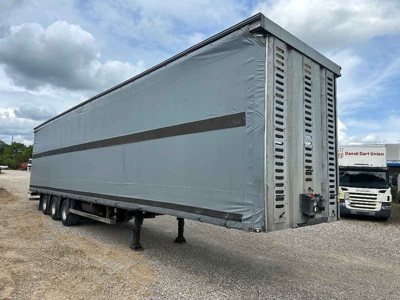 Semi-remorque bétaillère Lecitrailer Mega trailer with hydraulic roof / Poultry trailer: photos 1