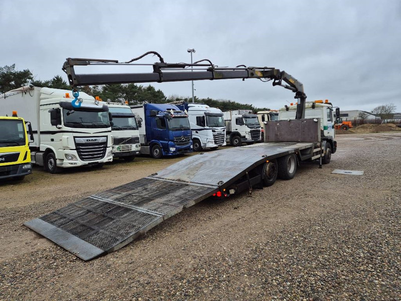 MAN 25 /6x2 // Effer 120 K3 / Double ramp - Camion porte-voitures: photos 4 MAN 25 /6x2 // Effer 120 K3 / Double ramp - Camion porte-voitures: photos 4