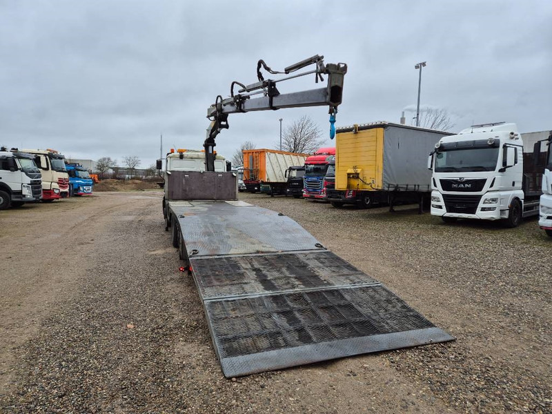 MAN 25 /6x2 // Effer 120 K3 / Double ramp - Camion porte-voitures: photos 3 MAN 25 /6x2 // Effer 120 K3 / Double ramp - Camion porte-voitures: photos 3