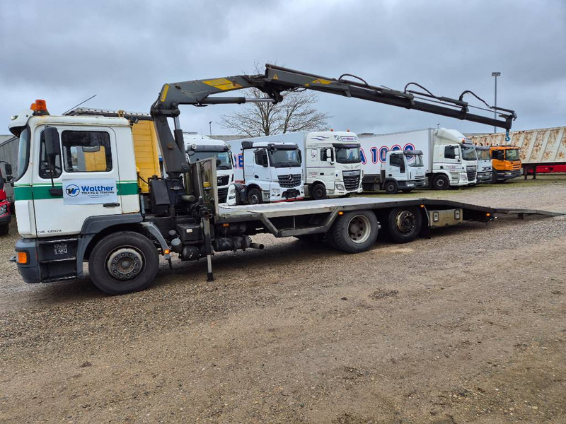 MAN 25 /6x2 // Effer 120 K3 / Double ramp - Camion porte-voitures: photos 1 MAN 25 /6x2 // Effer 120 K3 / Double ramp - Camion porte-voitures: photos 1