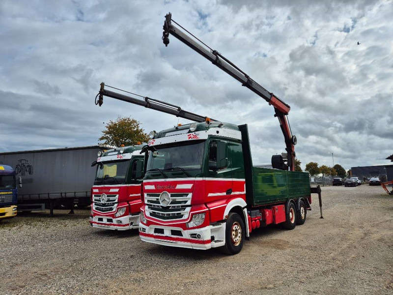 Mercedes-Benz Actros 2551/6x2 // Palfinger 16002 B // 2 x trucks - Camion grue: photos 5 Mercedes-Benz Actros 2551/6x2 // Palfinger 16002 B // 2 x trucks - Camion grue: photos 5
