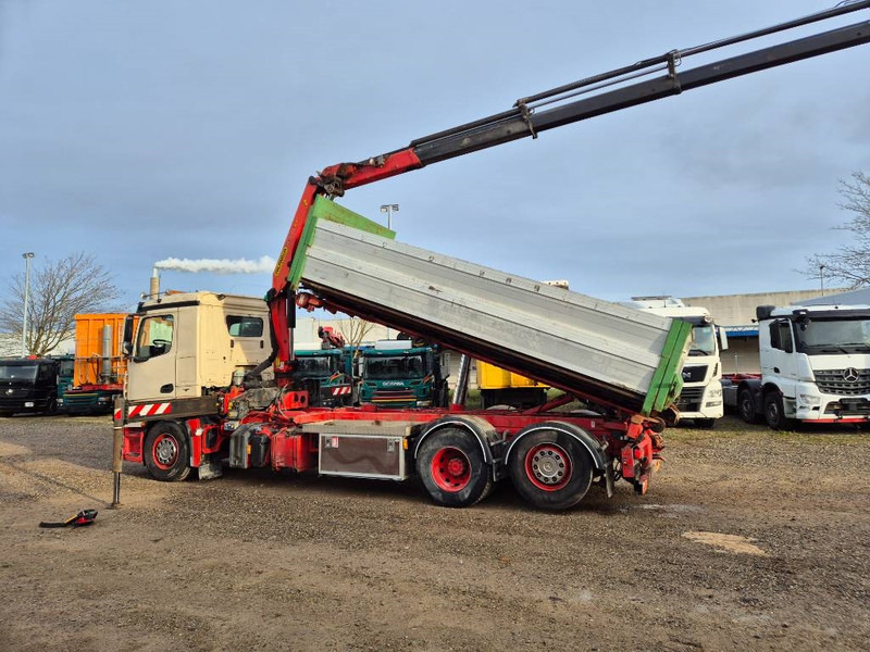 Mercedes-Benz Antos 2545 6x2 //Palfinger 19.001 SLD5 // 3way-tip - Camion grue: photos 3 Mercedes-Benz Antos 2545 6x2 //Palfinger 19.001 SLD5 // 3way-tip - Camion grue: photos 3