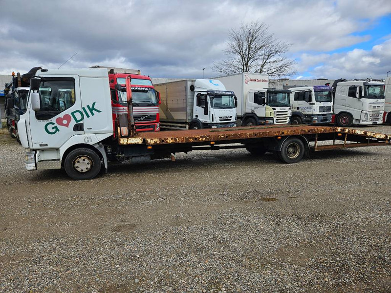 Renault Midlum 220 Machine/auto Transport and crane(2 stk) - Camion porte-voitures, Camion grue: photos 2 Renault Midlum 220 Machine/auto Transport and crane(2 stk) - Camion porte-voitures, Camion grue: photos 2