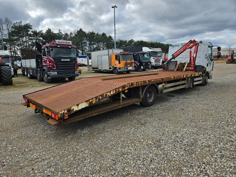 Renault Midlum 220 Machine/auto Transport and crane(2 stk) - Camion porte-voitures, Camion grue: photos 4 Renault Midlum 220 Machine/auto Transport and crane(2 stk) - Camion porte-voitures, Camion grue: photos 4
