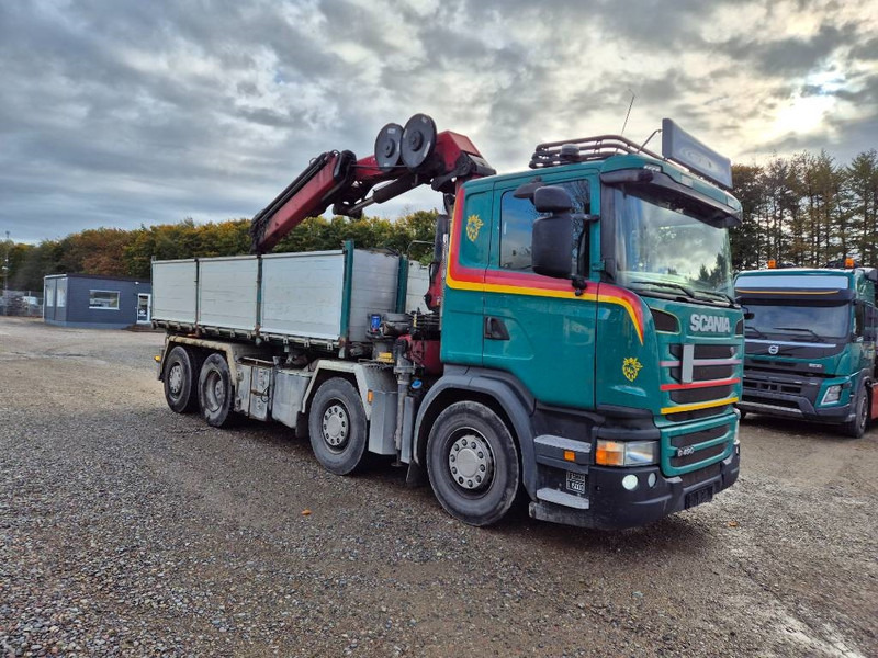 Scania G 490 8x2/6 // HMF 2620 K-5 // Pendellad - Camion grue: photos 3 Scania G 490 8x2/6 // HMF 2620 K-5 // Pendellad - Camion grue: photos 3