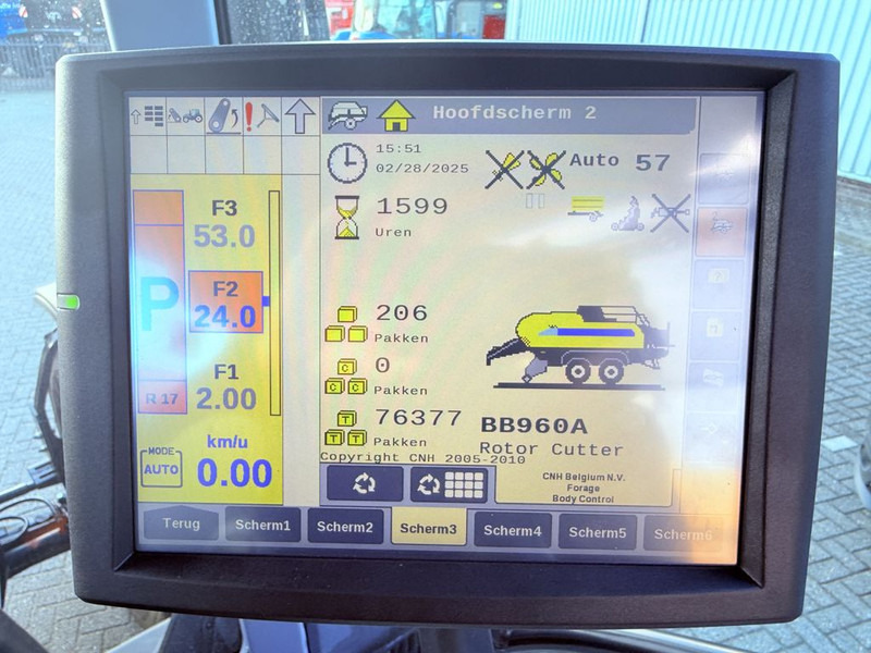Crédit-bail de New Holland BB960A CropCutter 120x90 New Holland BB960A CropCutter 120x90: photos 9