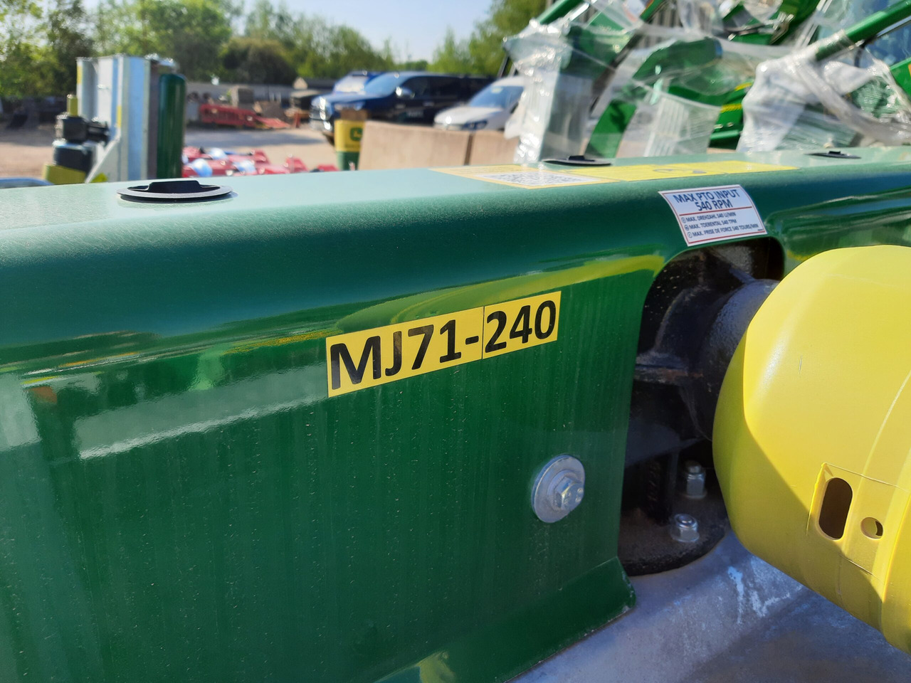Major Swift MJ71-240 finishing mower - Motofaucheuse: photos 3 Major Swift MJ71-240 finishing mower - Motofaucheuse: photos 3