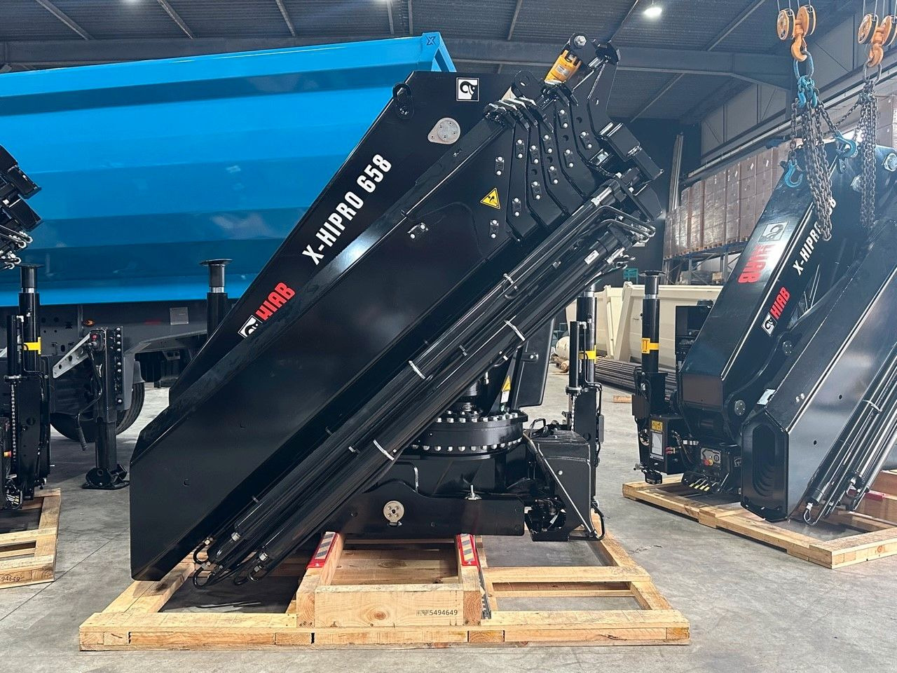 Kran HIAB X-HIPRO 658 E-6 - Camion grue: photos 1 Kran HIAB X-HIPRO 658 E-6 - Camion grue: photos 1