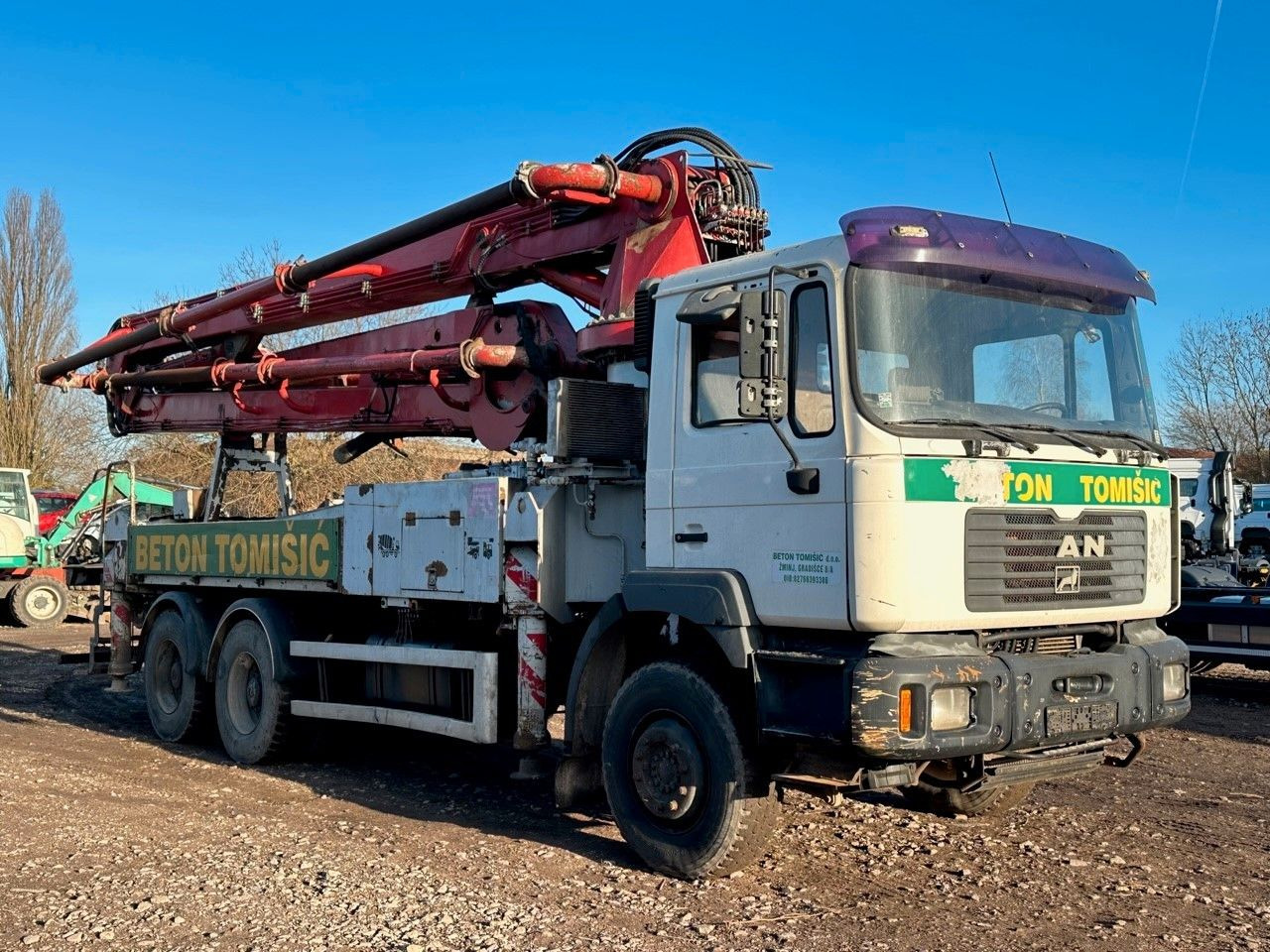MAN FE 310 6X4 Cifa 36m Betonpumpe - Camion pompe: photos 1 MAN FE 310 6X4 Cifa 36m Betonpumpe - Camion pompe: photos 1
