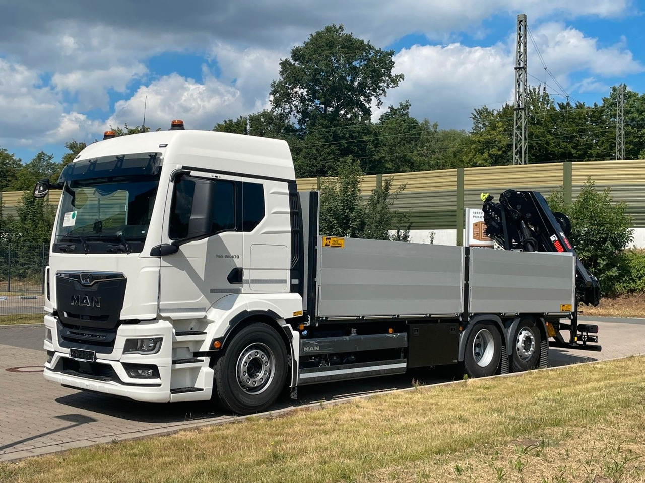 MAN TGS 26.480 /6X2 Euro6 Retarder HIAB 228 - 6 - Camion plateau, Camion grue: photos 2 MAN TGS 26.480 /6X2 Euro6 Retarder HIAB 228 - 6 - Camion plateau, Camion grue: photos 2
