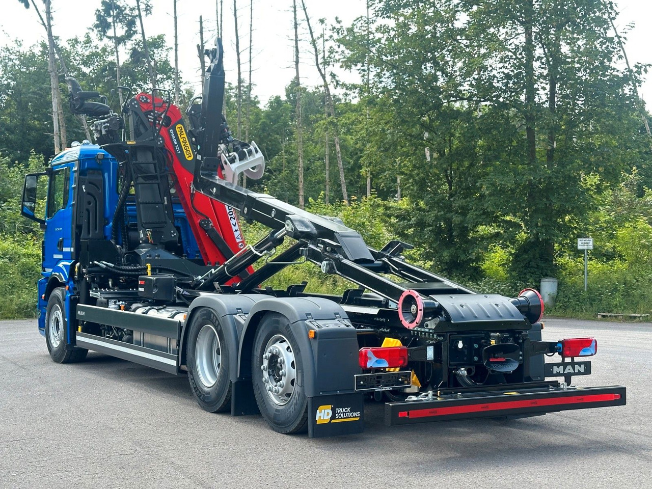 MAN TGS 26.480 6x2 Abrollkipper + Kran EPSILON - Camion ampliroll, Camion grue: photos 5 MAN TGS 26.480 6x2 Abrollkipper + Kran EPSILON - Camion ampliroll, Camion grue: photos 5