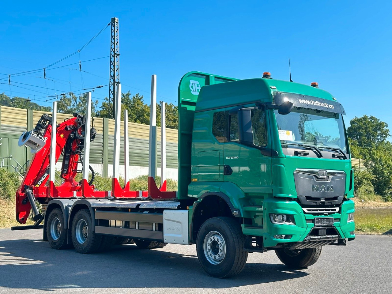 Camion grumier, Camion grue MAN TGS 33.510 6X4 BB Euro6e  EPSILON 150Z: photos 9