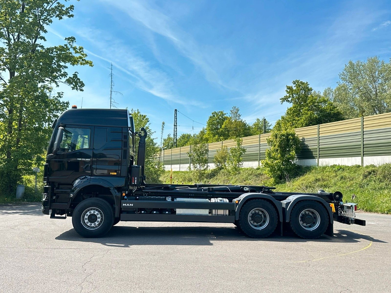 Camion ampliroll, Camion grue MAN TGS 33.520 6X4  Euro6e Abrollkipper MULTILIFT: photos 10